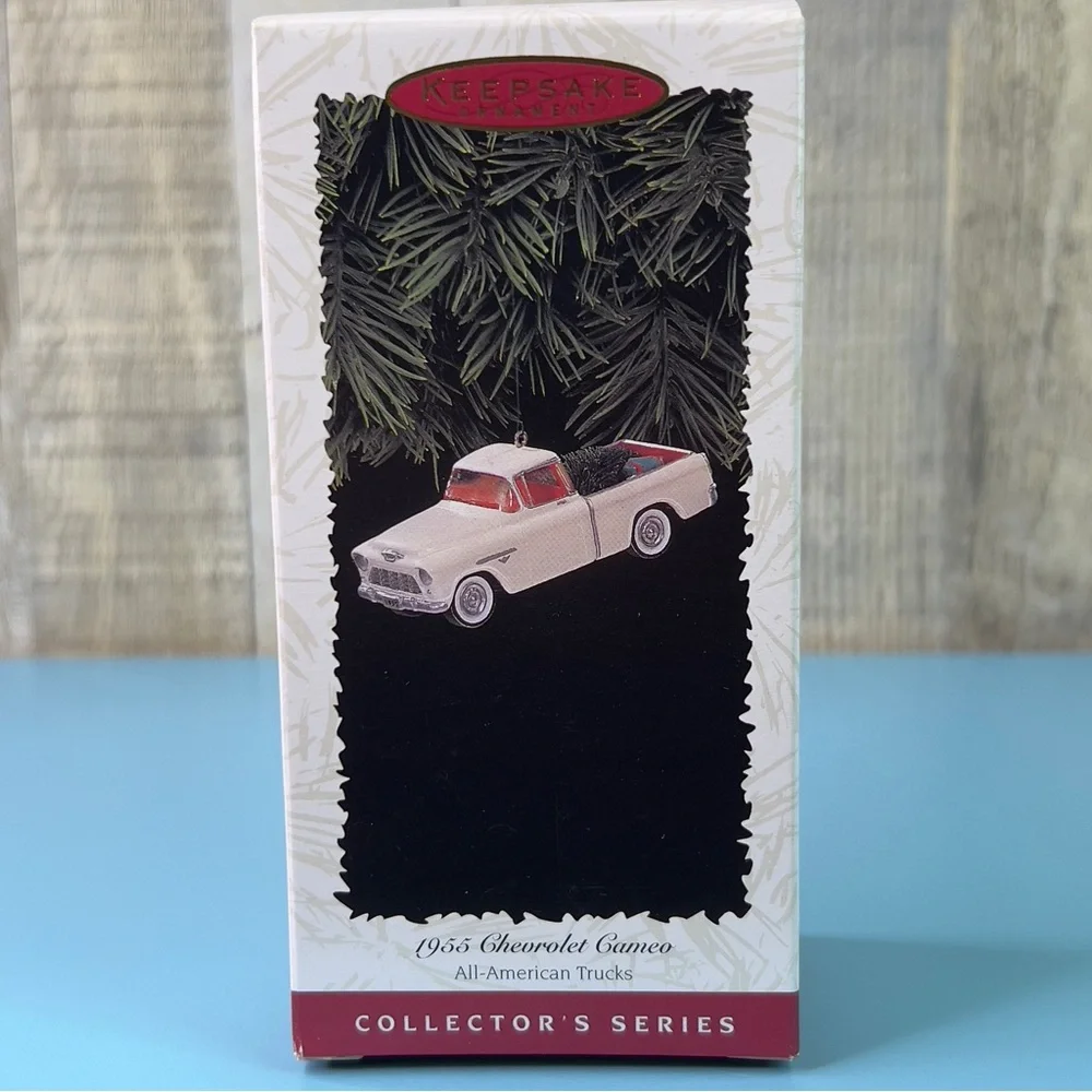 Hallmark Keepsake Ornament 1955 Chevrolet Cameo All American Trucks Dated 1996